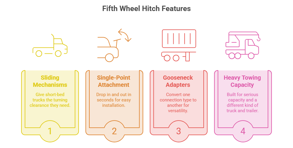 Fifth Wheel Hitch Features